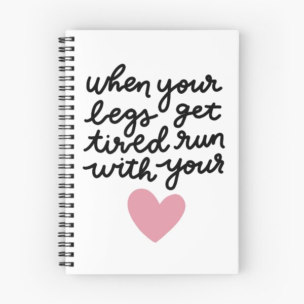 Item preview, When your legs get tired run with your heart designed and sold by kaitlyn2211.