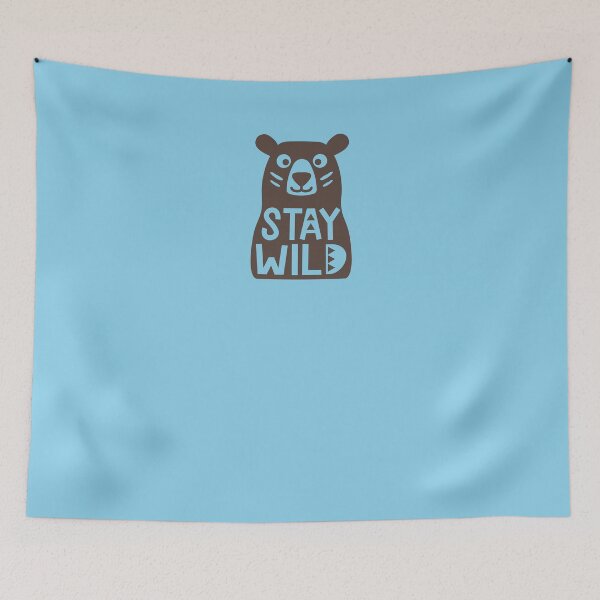 Item preview, Stay Wild Bear designed and sold by ChurchintheWild.