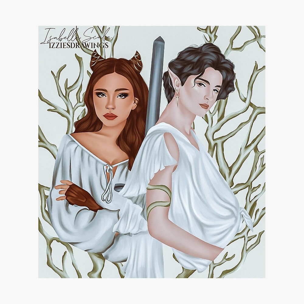 Jude Duarte & Cardan Greenbriar – Art Greeting Card