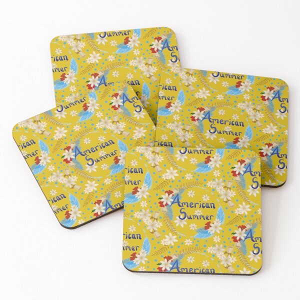 Item preview, American Summer (yellow ground) designed and sold by AmberAzbell.