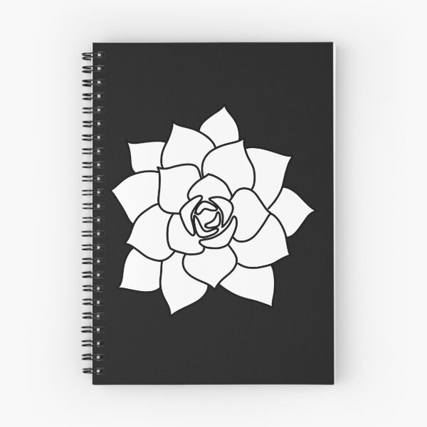 Artikelvorschau, Schwarz-Weiß-Sukkulente, Pflanzenliebhaber, Linework, Malbuch entworfen und verkauft von 10pmCreations.