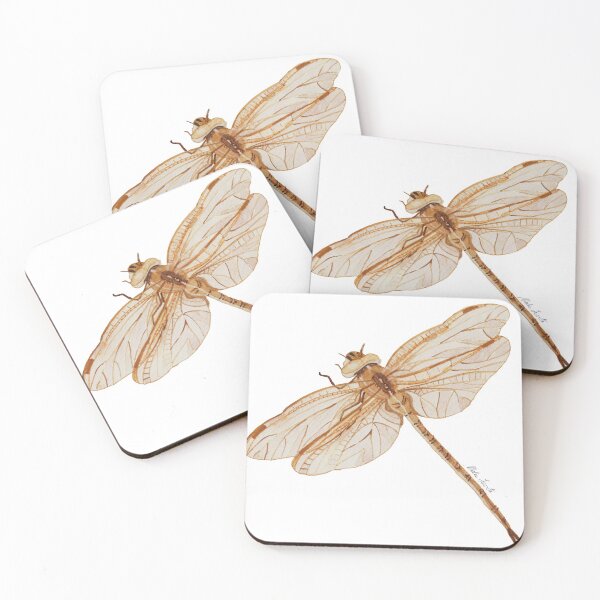 Item preview, Dragonfly illustration in watercolor designed and sold by Malu-Iriarte.