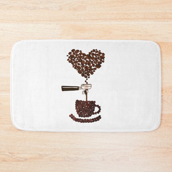 Item preview, Barista Heart Coffee Beans Art designed and sold by MrEddie10.