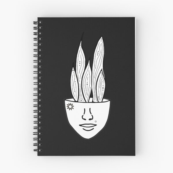 Artikelvorschau, Schwarz-Weiß-Schlangenpflanze, Pflanzenliebhaber, Linien, Malbuch entworfen und verkauft von 10pmCreations.