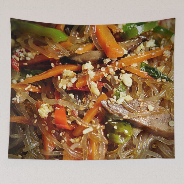 Item preview, Japchae Korean Glass Noodles designed and sold by NerdyByDesign.