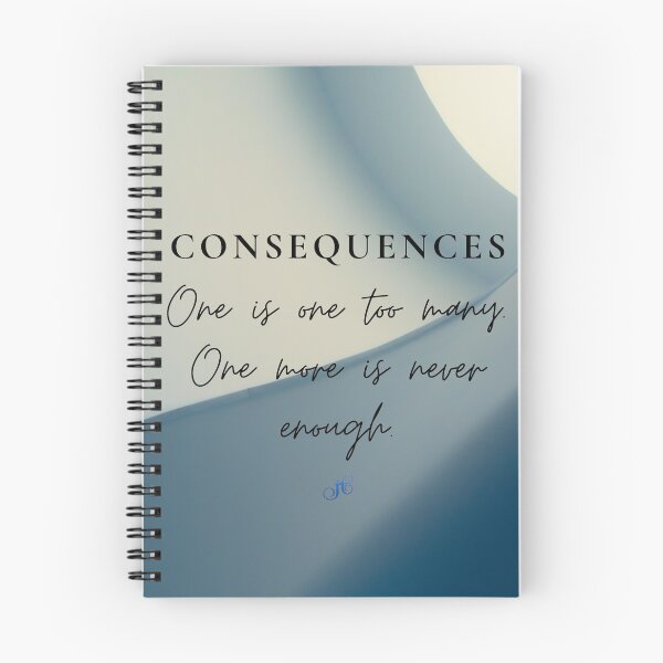 Item preview, Consequences designed and sold by LibrosBOOKtique.