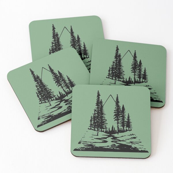 Item preview, Woodsy Triangle designed and sold by ChurchintheWild.