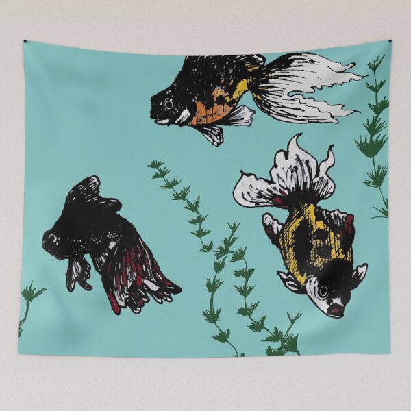 Item preview, Goodluck Goldfish designed and sold by Thequeenofrain.