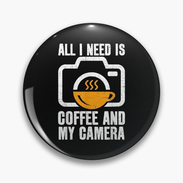 Item preview, All I Need is Coffee and My Camera - Photographer Gift designed and sold by begin-again.
