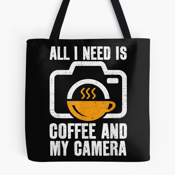 Item preview, All I Need is Coffee and My Camera - Photographer Gift designed and sold by begin-again.