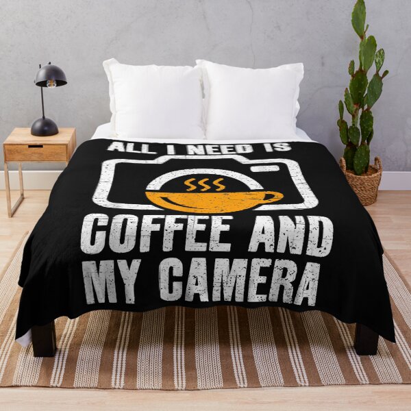 Item preview, All I Need is Coffee and My Camera - Photographer Gift designed and sold by begin-again.