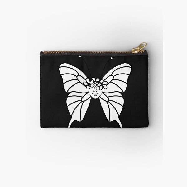 Item preview, Black and White Butterfly, Plant Lover, Linework, Colouring Book designed and sold by 10pmCreations.