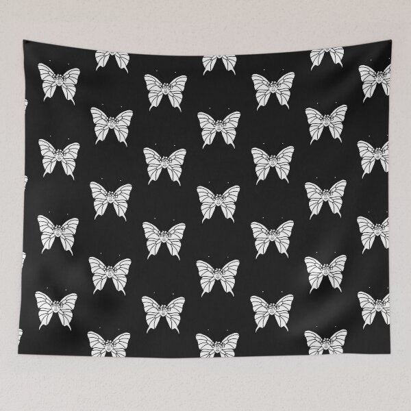 Item preview, Black and White Butterfly, Plant Lover, Linework, Colouring Book designed and sold by 10pmCreations.