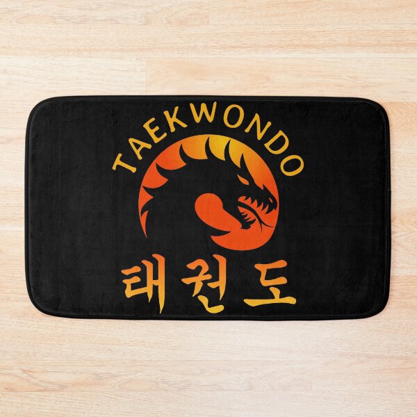 Item preview, Taekwondo Fire Dragon Circle with Korean Symbols designed and sold by FunWearVM.