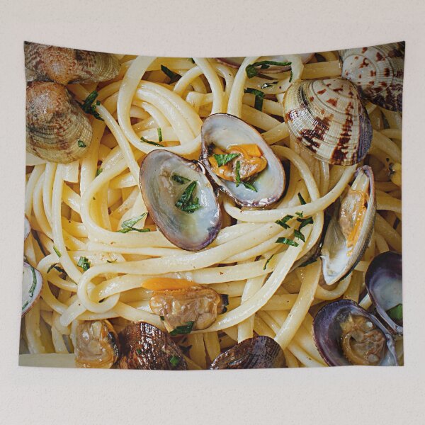 Item preview, Linguini Pasta with Clams designed and sold by NerdyByDesign.