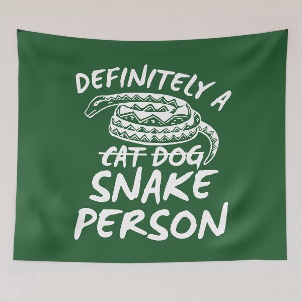 Item preview, Definitely A Snake Person designed and sold by CeciLop.