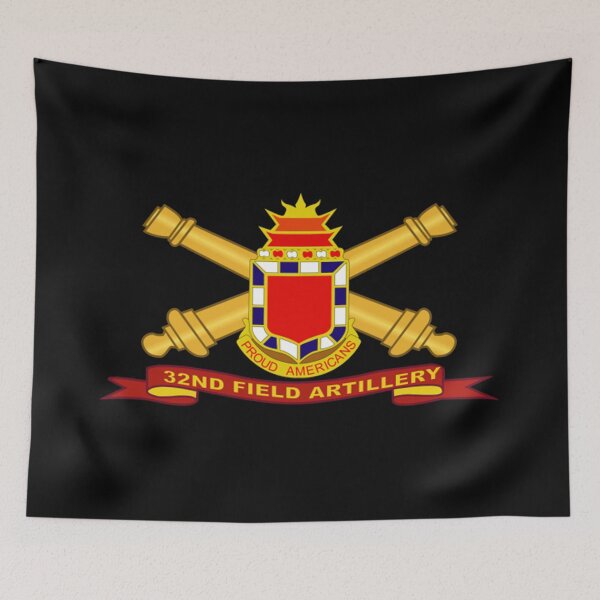 Item preview, 32nd Field Artillery w Br - Ribbon Shirt designed and sold by switching1309.