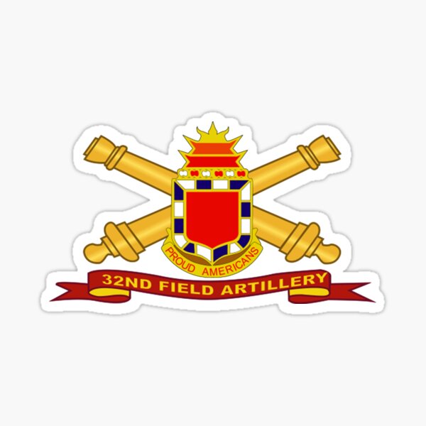 Item preview, 32nd Field Artillery w Br - Ribbon Shirt designed and sold by switching1309.