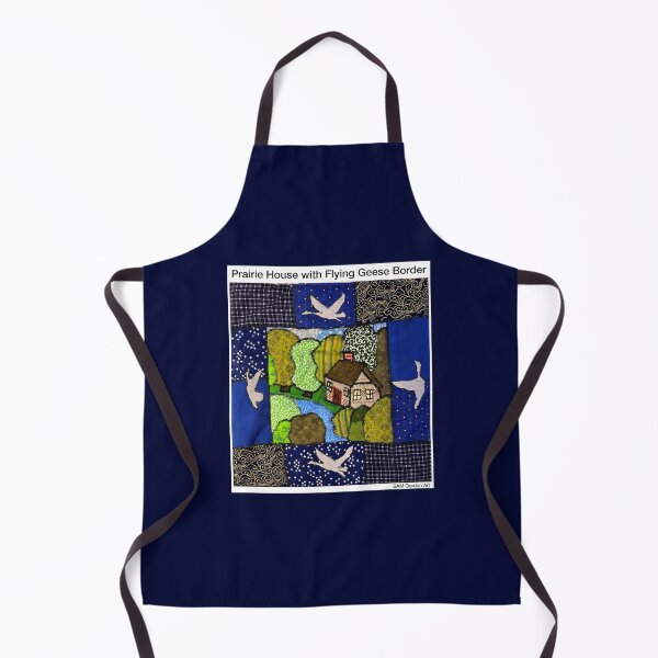 Item preview, Prairie House with Flying Geese Border designed and sold by SAMGordonART.