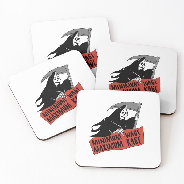 Item preview, Minimum Wage Maximum Rage designed and sold by claireepete.