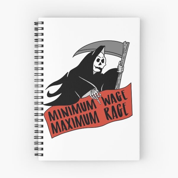 Item preview, Minimum Wage Maximum Rage designed and sold by claireepete.