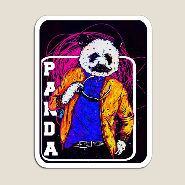 Item preview, Funny Cool Dandy Panda Hipster Party Animal  designed and sold by AwakenedSoul.