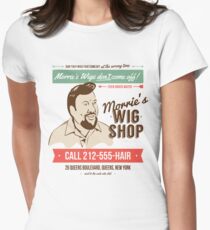 Morrie's Wig Shop Women's Fitted T-Shirt