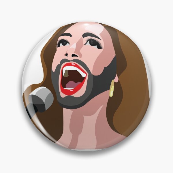 Item preview, Conchita Wurst, Eurovision winner 2014 designed and sold by qiqi.