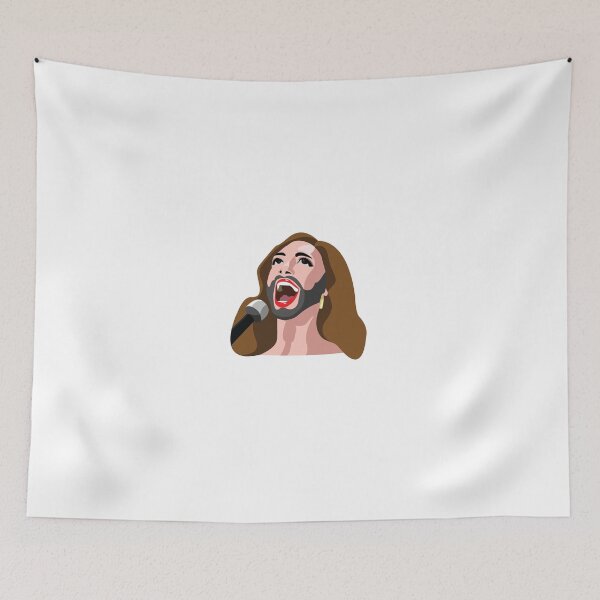 Item preview, Conchita Wurst, Eurovision winner 2014 designed and sold by qiqi.