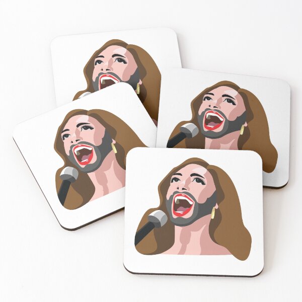 Item preview, Conchita Wurst, Eurovision winner 2014 designed and sold by qiqi.