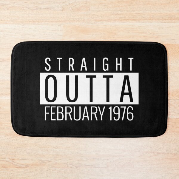 Artikelvorschau, Straight Outta Februar 1976 entworfen und verkauft von Teelogic.