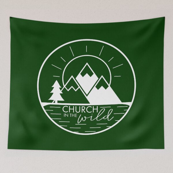 Item preview, Logo white designed and sold by ChurchintheWild.