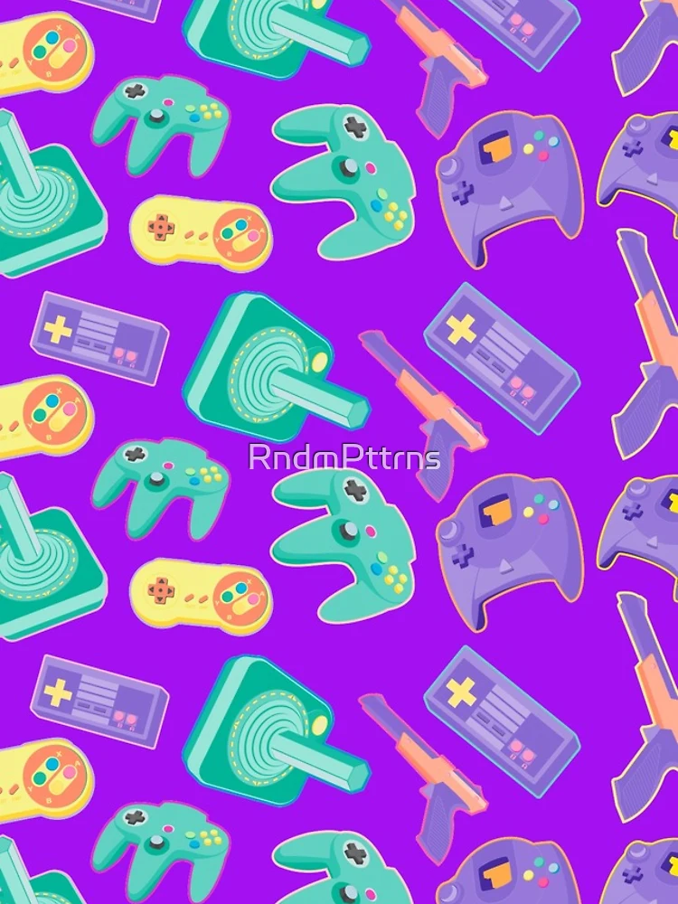 Thumbnail 4 of 4, Samsung Galaxy Phone Case, Retro Controllers designed and sold by RndmPttrns.