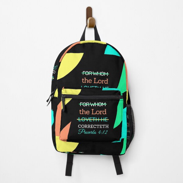 Item preview, Proverbs 4:12 For whom the Lord loveth he correcteth-Bible verse designed and sold by Mammanation.
