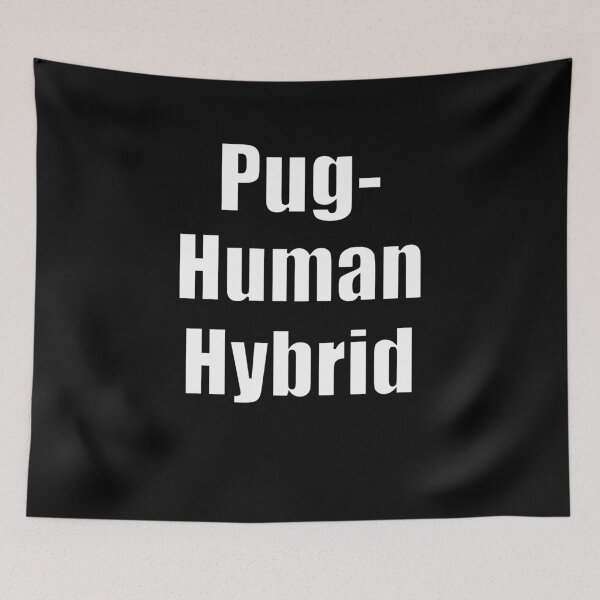 Item preview, Pug Human Hybrid designed and sold by artfulnotebook.