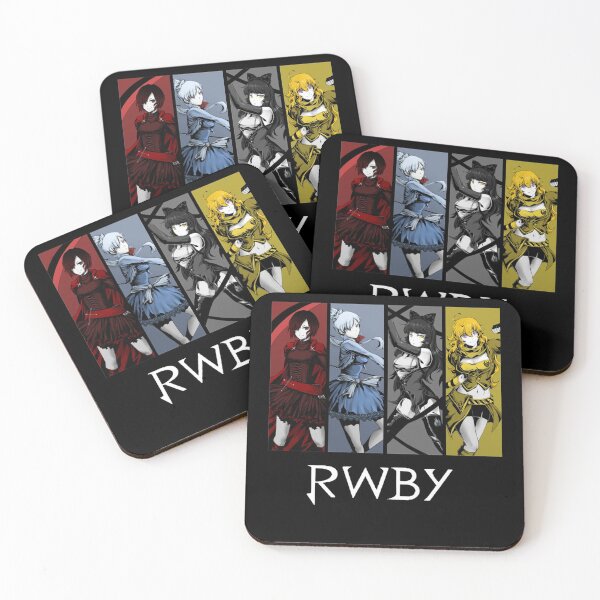 Item preview, four characters RWBY anime girl designed and sold by SmithMicaela.