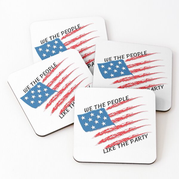 Item preview, We The People Like To Party Essential T-Shirt designed and sold by Kritsanasupha.