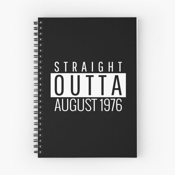 Item preview, Straight Outta August 1976  designed and sold by Teelogic.