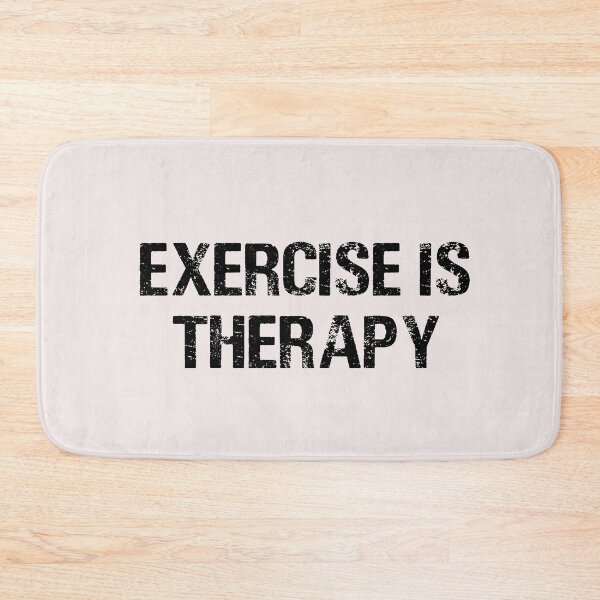 Item preview, Tipografía Vintage Exercise is Therapy designed and sold by garniturex.