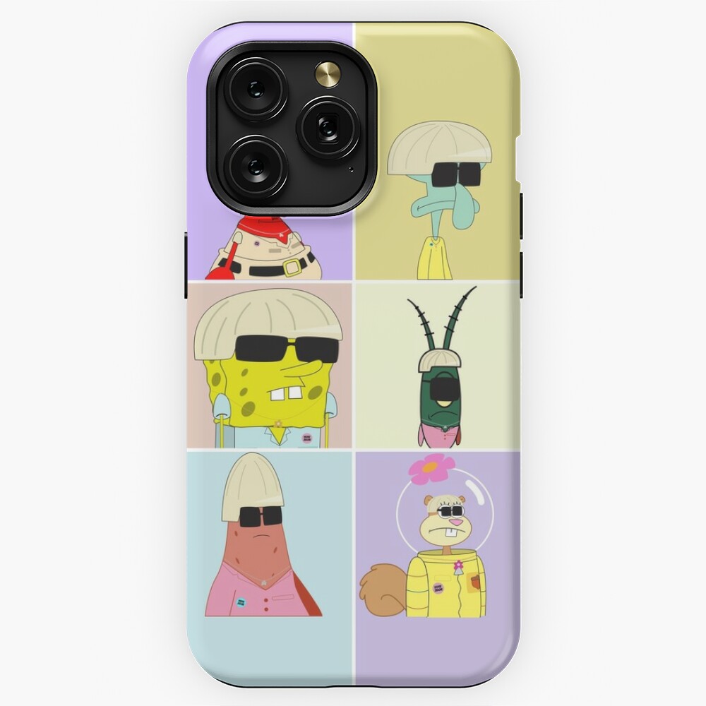 SpongeBob Sponge iPhone Case, iPhone 14