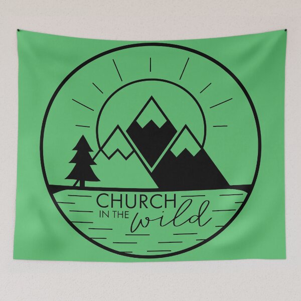 Item preview, Logo black & white designed and sold by ChurchintheWild.