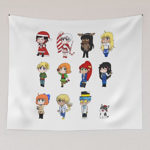 Item preview, Chibi cute characters RWBY anime holiday designed and sold by SmithMicaela.