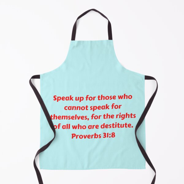 Artikelvorschau, Bible Verse Proverbs 31:8 entworfen und verkauft von Prayingwarrior.