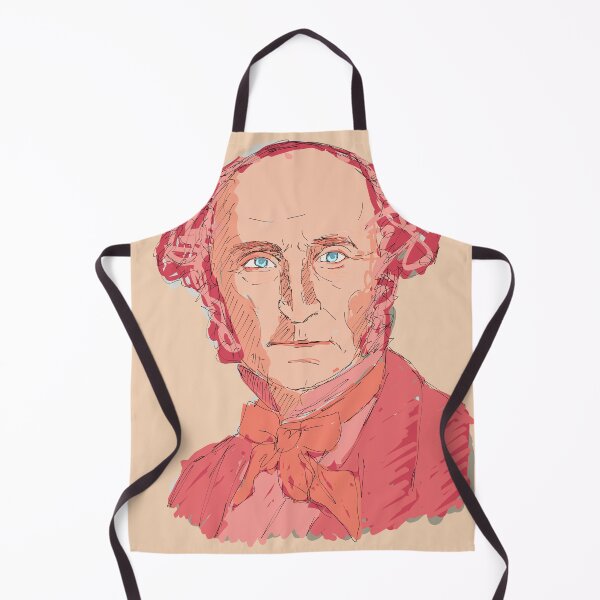 Item preview, John Stuart Mill caricature designed and sold by KennyLucky.