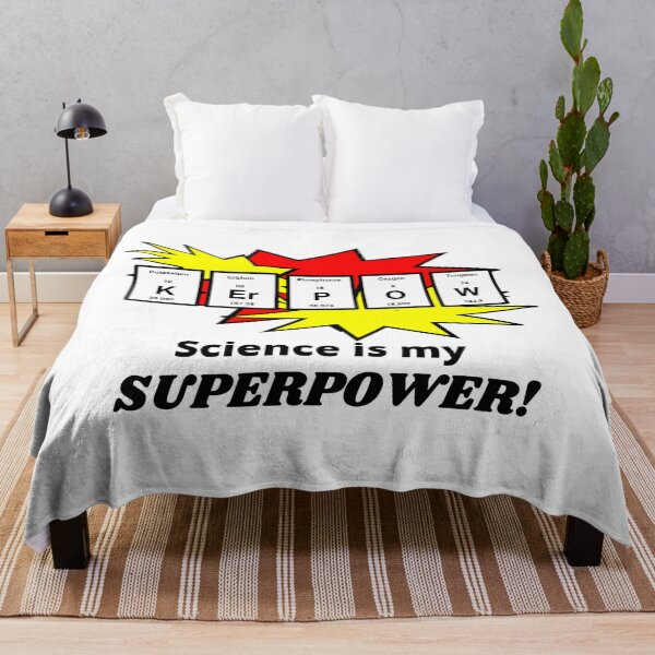 Item preview, Science is My Superpower! designed and sold by beckybuckwheat.