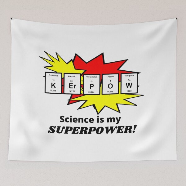 Item preview, Science is My Superpower! designed and sold by beckybuckwheat.