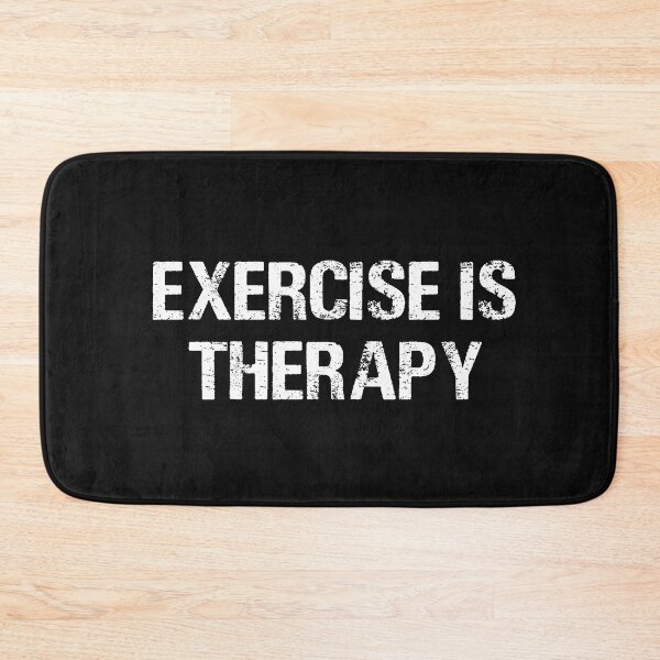 Item preview, Tipografía Vintage Exercise is Therapy designed and sold by garniturex.