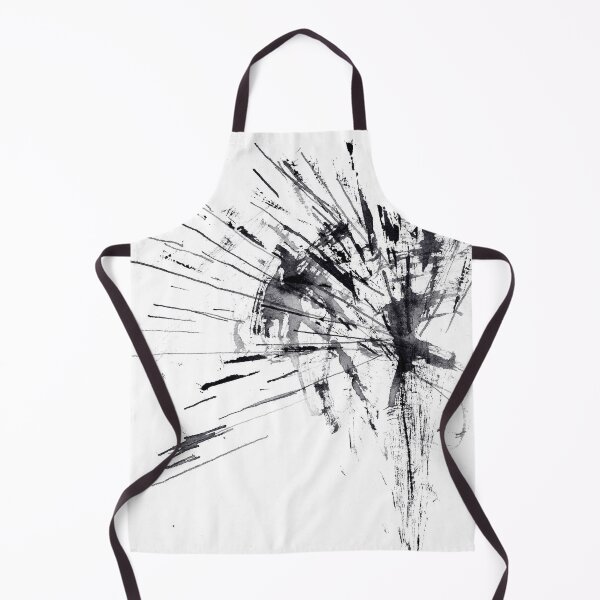 Item preview, ink explorations (094) - abstract black india ink painting designed and sold by expl-rations.