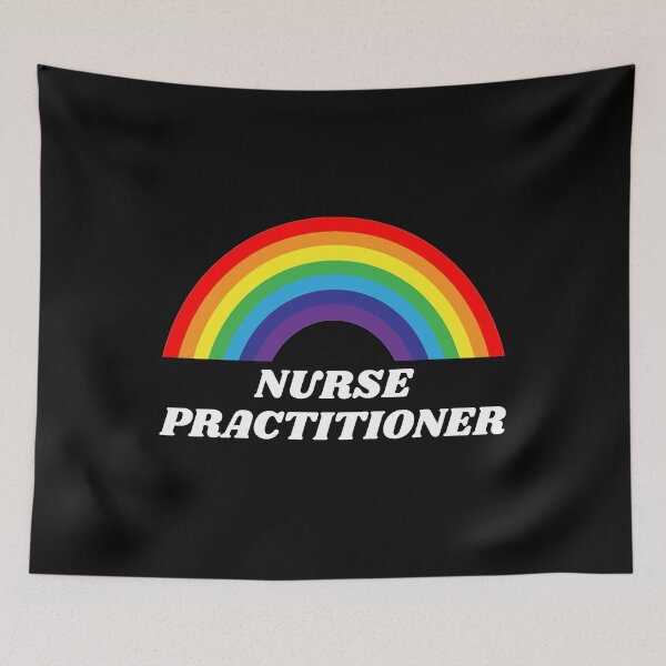 Item preview, Nurse Practitioner Rainbow designed and sold by CeciLop.