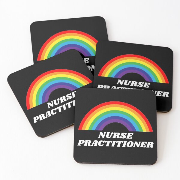Item preview, Nurse Practitioner Rainbow designed and sold by CeciLop.